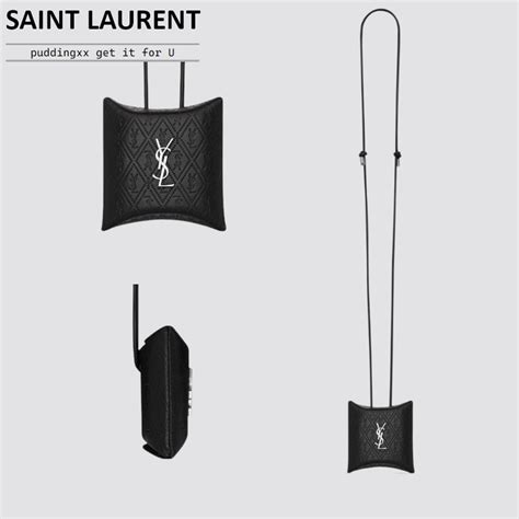 ysl airpodsケース|テイクアウェイ AIRPODSケース(YSLモノグラムがエンボスされ .